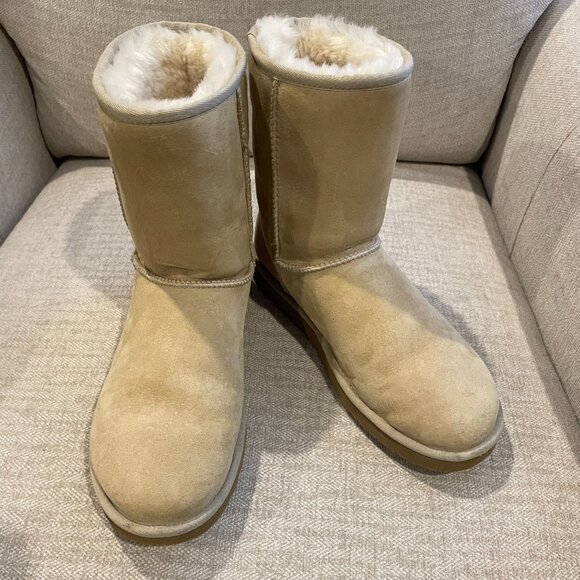 UGG Classic Short II Boots Sand - Picture 1 of 6